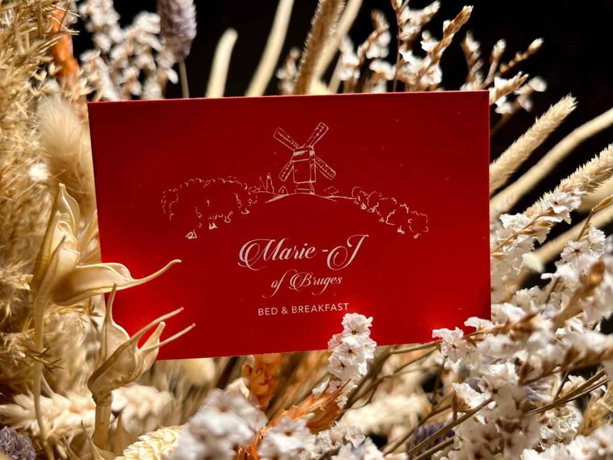 B&B Marie-J Of Брюгге Экстерьер фото